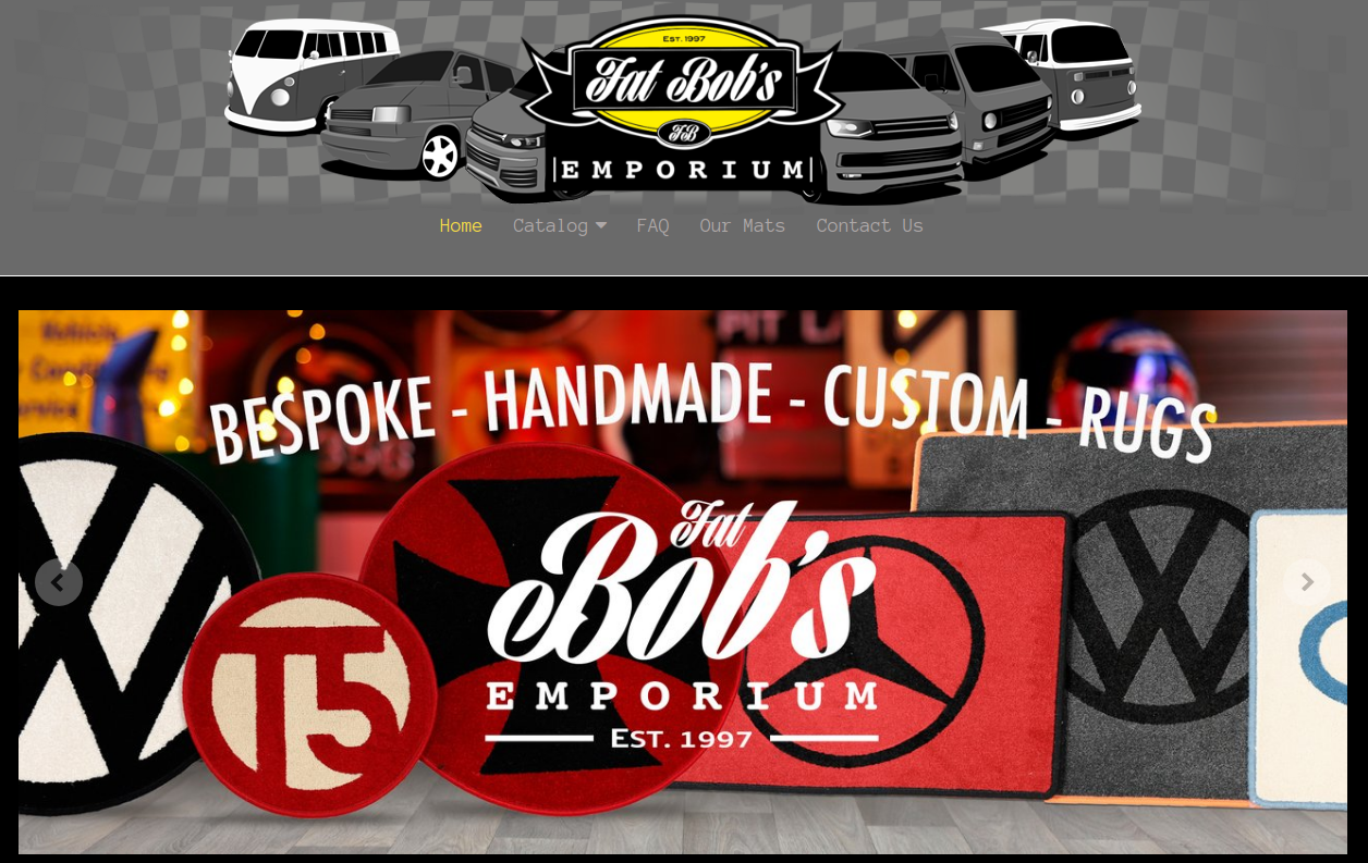 Fat Bob's new website launches!
