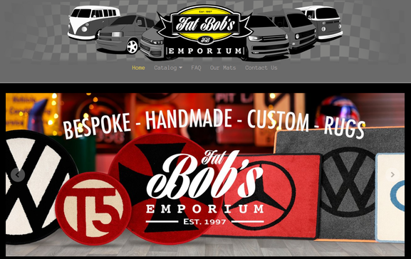 Fat Bob's new website launches!