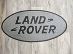 Land Rover Oval Rug with Logo