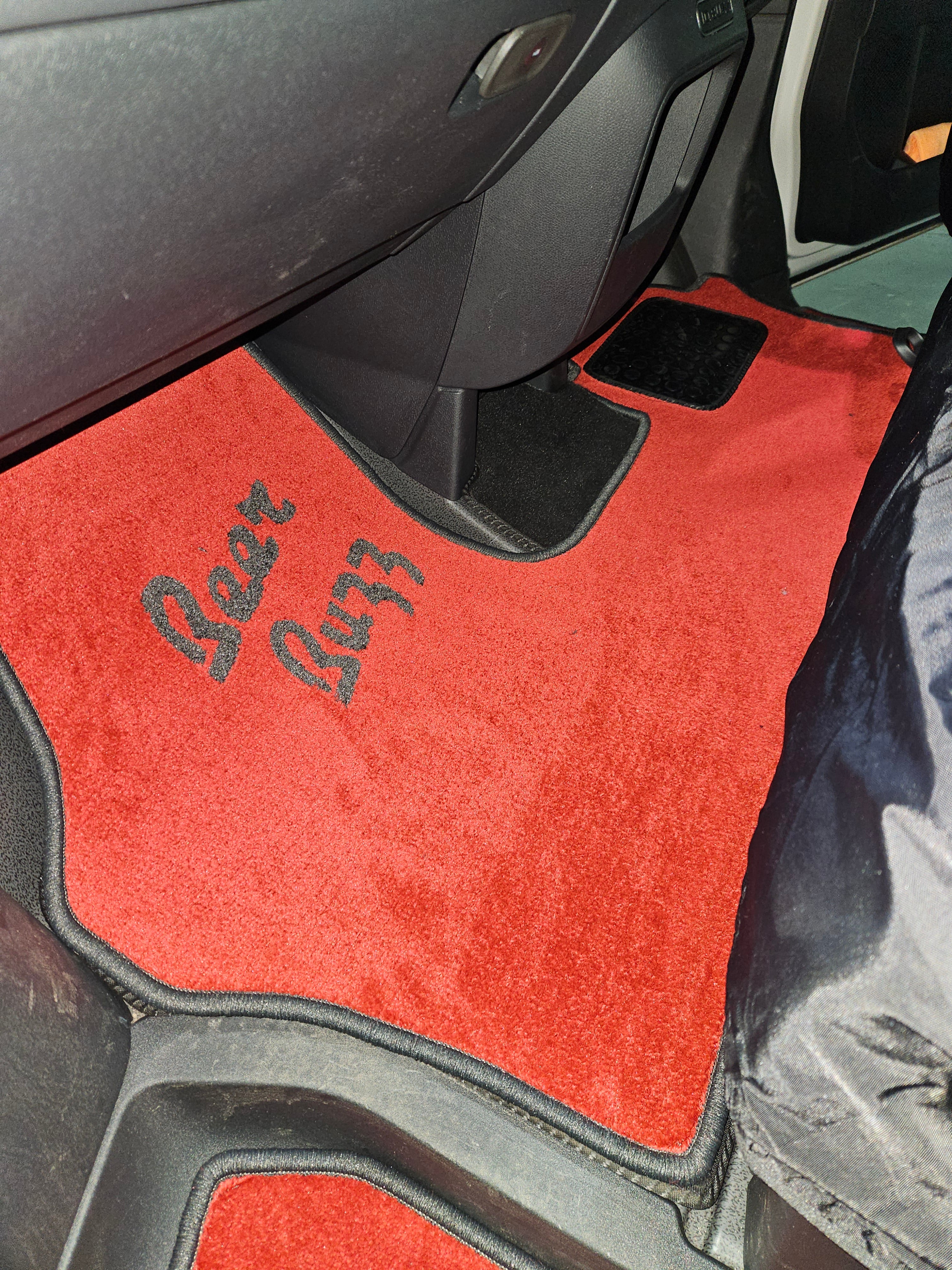 I D Buzz Rug Set with VW Logo