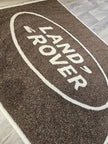 Land Rover Rectangle Rug with Border Logo - 100cm x 80cm