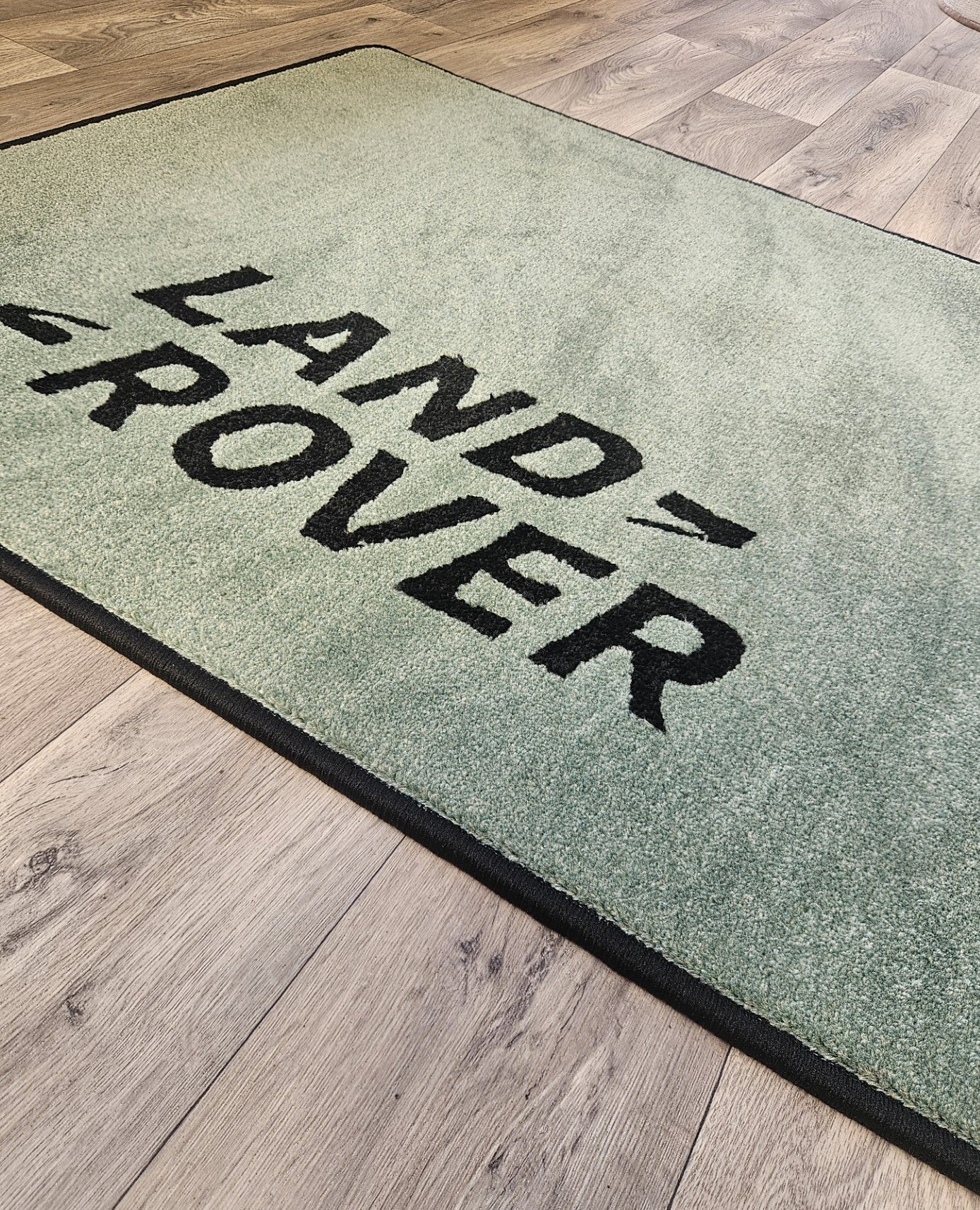Land Rover Rectangle Rug with Logo - 100cm x 80cm