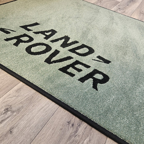 Land Rover Rectangle Rug with Logo - 100cm x 80cm