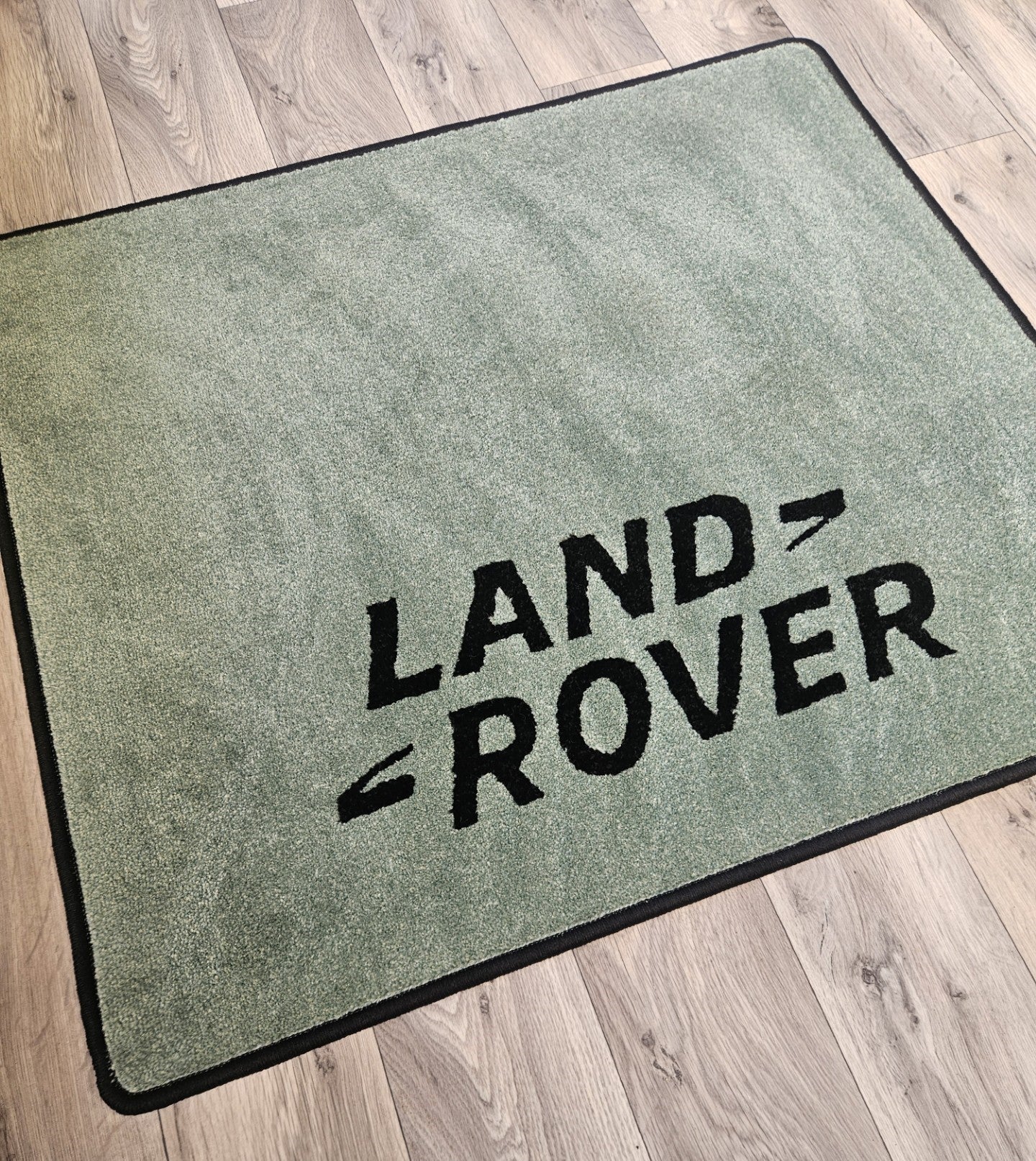 Land Rover Rectangle Rug with Logo - 100cm x 80cm