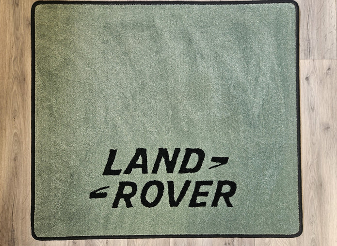 Land Rover Rectangle Rug with Logo - 100cm x 80cm