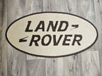 Land Rover Oval Rug with Logo