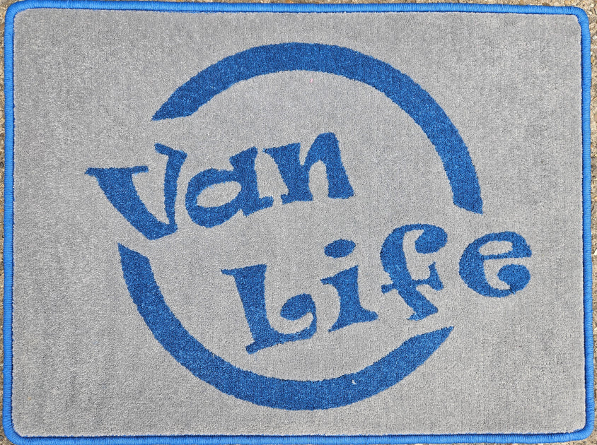 VAN LIFE Rectangle Rug - 100cm x 80cm | Fat Bob's Emporium
