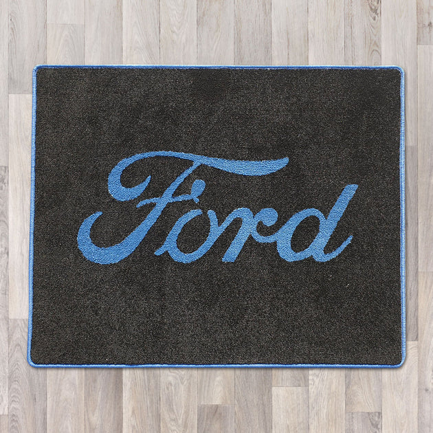 Ford Rectangle Rug - 100cm x 80cm | Fat Bob's Emporium