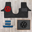 T5 cab mat set including cab mat, side steps, and living area rug